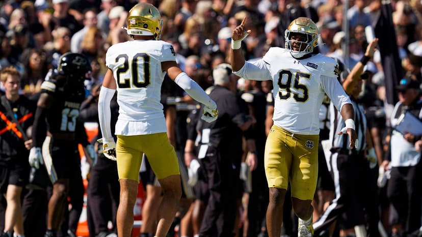 Notre Dame Dominates Purdue, Ends September Undefeated