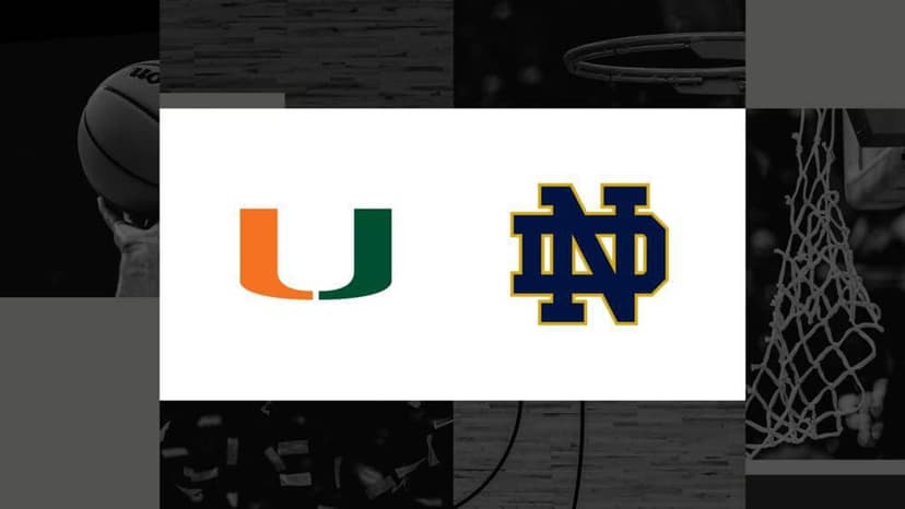 Irish Face Hurricanes in ACC Tourney Clash