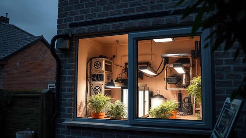 Cannabis Factory Raid: Man Jailed in Nottingham