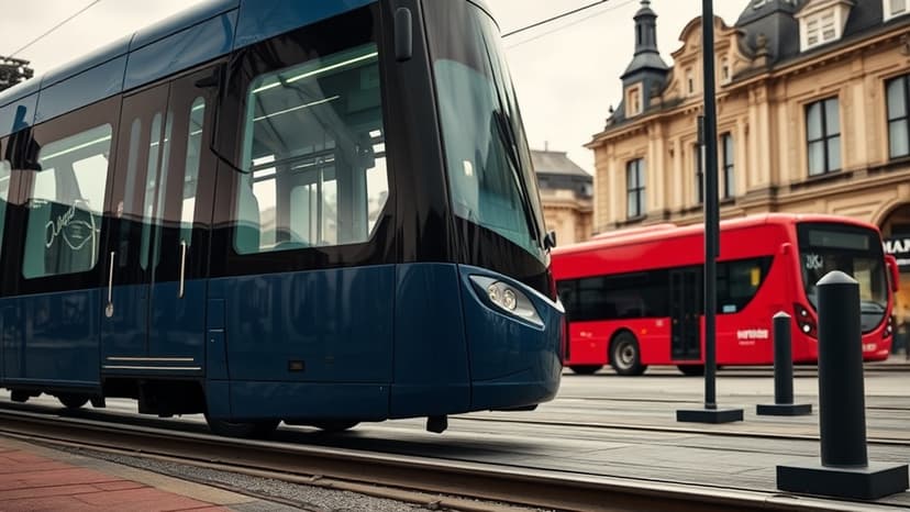 Nottingham Trams Rerouted for Essential Works
