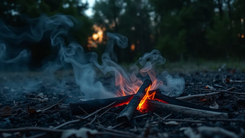 Arson Suspected in Nottinghamshire Woodland Fire