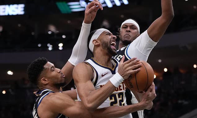 Short-Handed Nuggets Hold Off Bucks' Rally