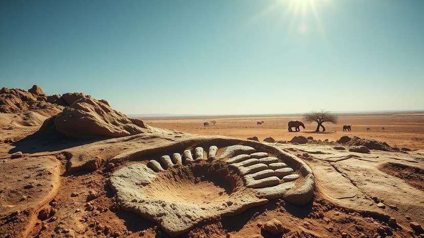 Fossil Footprints Rewrite Nutcracker Man's Story