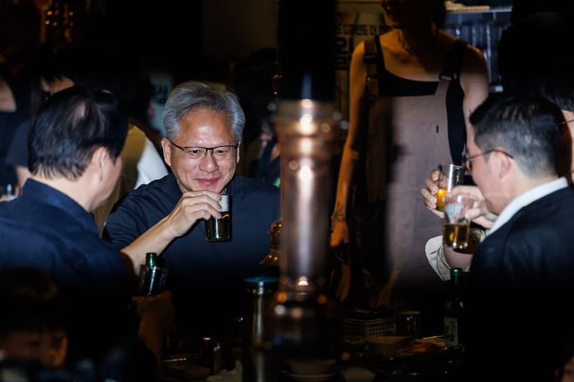Nvidia CEO's Unconventional Seoul Night Out