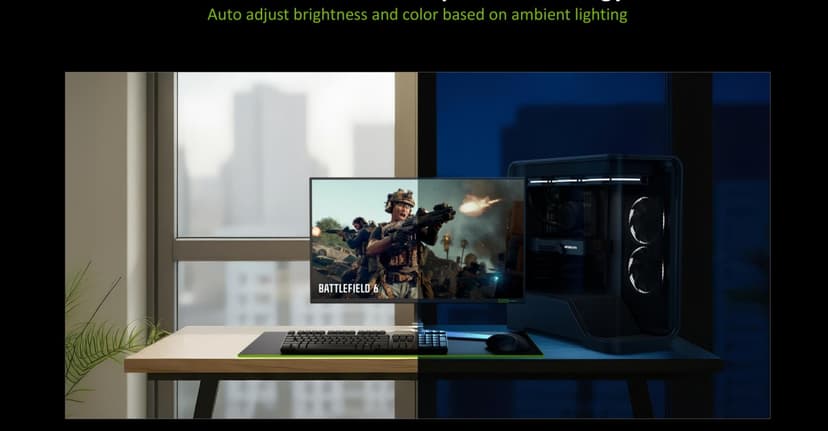 Monitors Now Adapt to Your Room's Light