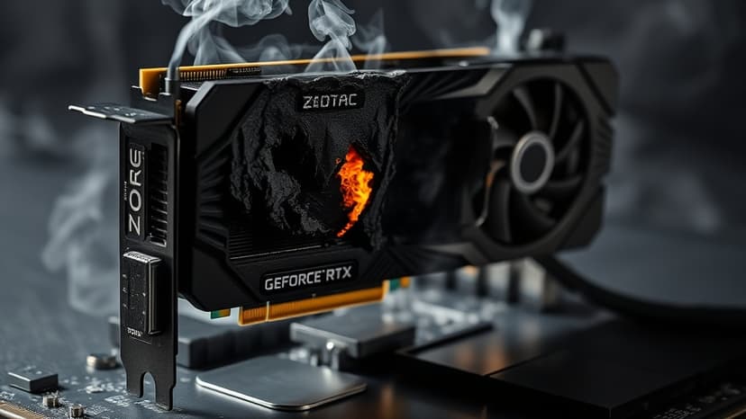 RTX 5090 Explodes: GPU Sag Suspected Cause