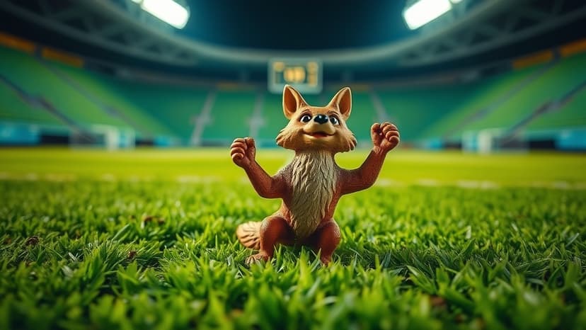 Coyote Charm: Spirit's Lucky Mascot