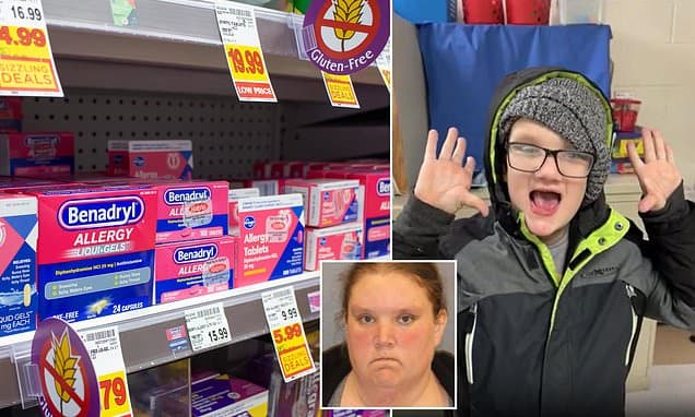 Mom Arrested After Son's Deadly Benadryl Overdose