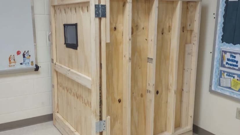 NY School's 'Timeout Box' Sparks Outrage