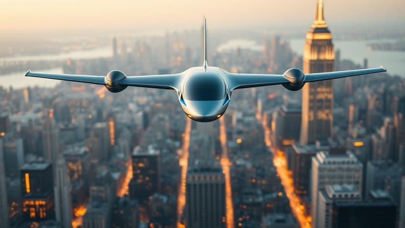NY's 10-Min Sky Taxi: JFK to Manhattan in Minutes