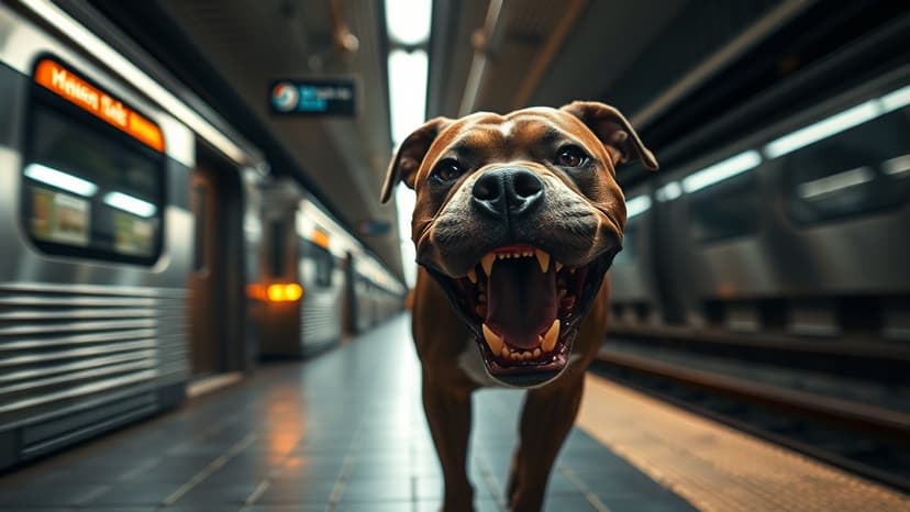 Dog Attack Ordered on Subway: Suspect Flees