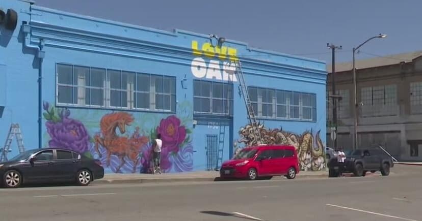 Oakland's East 12th St: From Trash Heap to Art Hub