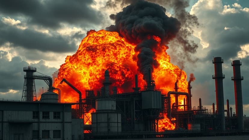Explosion Rocks Oaxaca Refinery Plant
