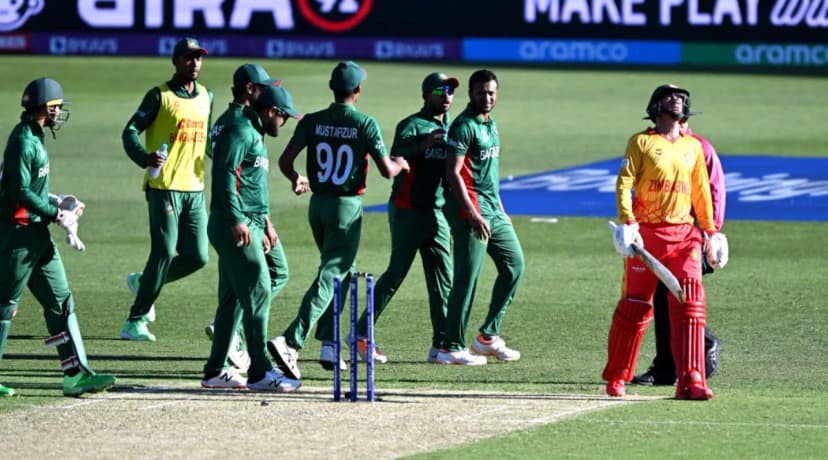 Bangladesh and Zimbabwe Kick Off Tri-Series in Abu Dhabi