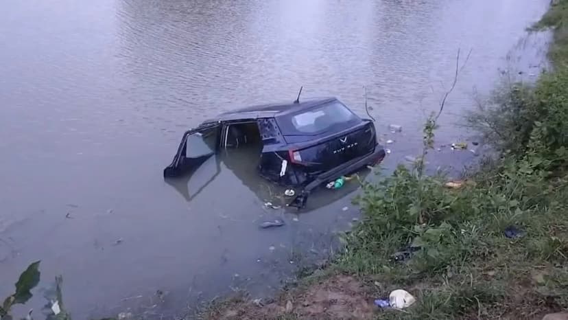 Wedding Tragedy: SUV Plunges into Pond, 5 Dead