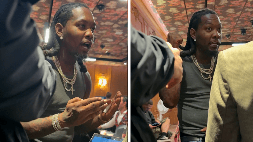 Rapper Offset's Blackjack Meltdown in Paris