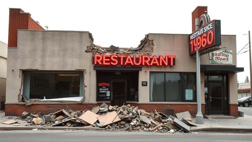 Restaurant Fire Sparked by Careless Cigarette