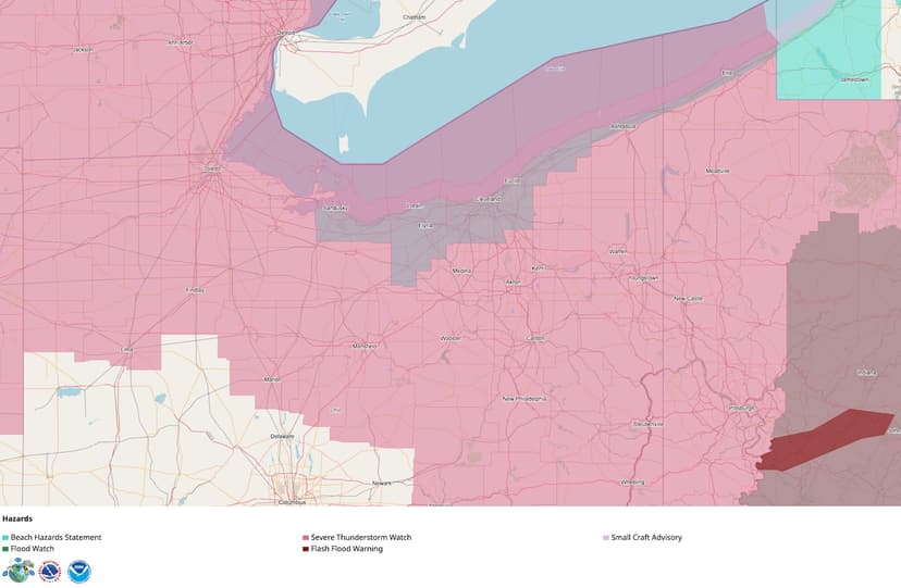 Ohio Braces for 70 MPH Winds: Severe Storms Loom