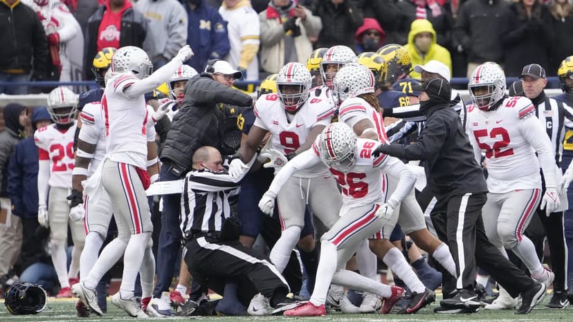 Ohio State-Michigan Brawl: Pepper Spray and Fines Erupt