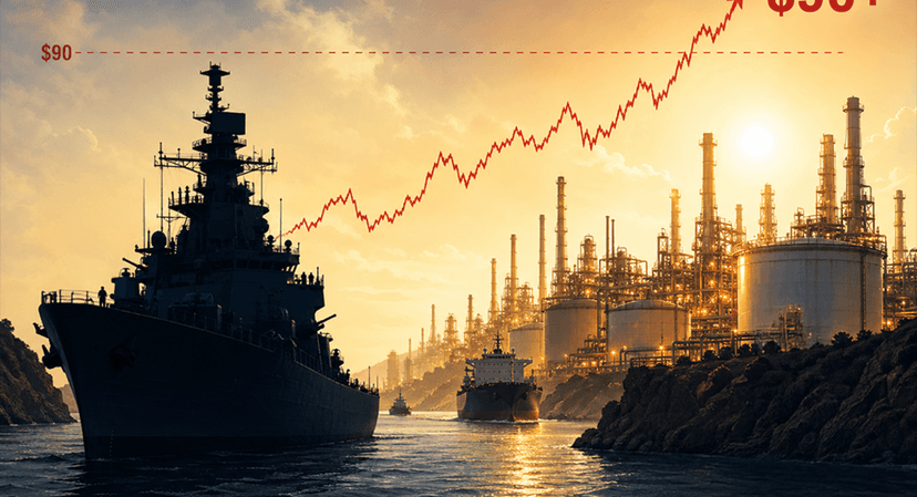 War Fears Drive Oil Prices Past $100 Mark