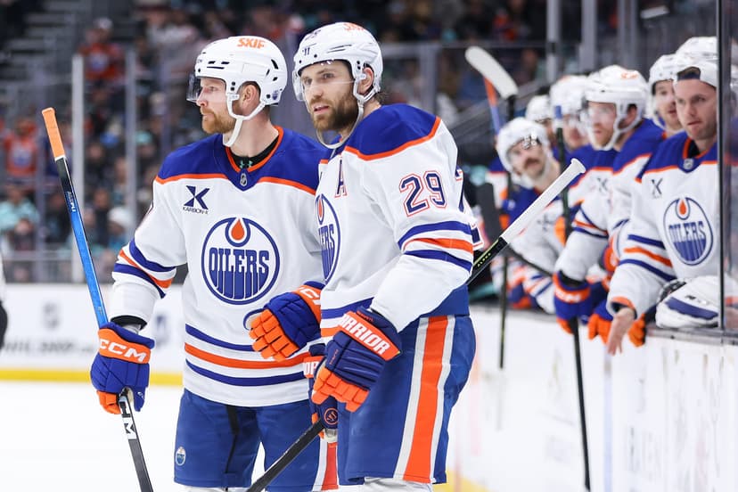 Oilers Shut Out Kraken 4-0