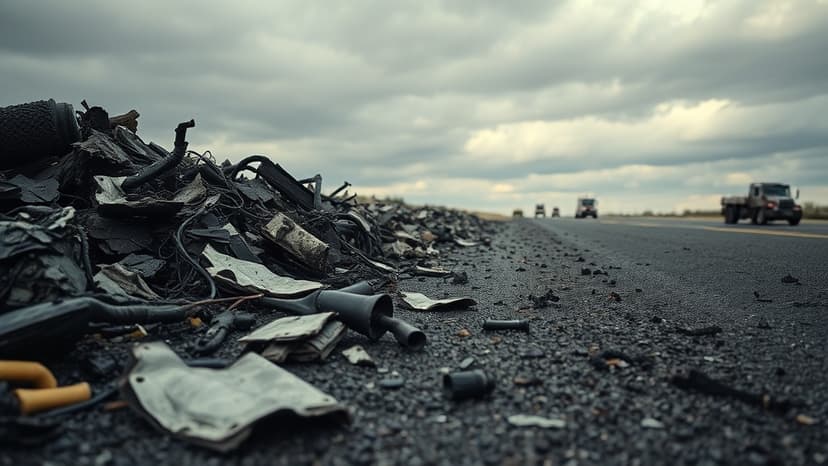 Trooper Killed Evading Debris on Oklahoma Highway