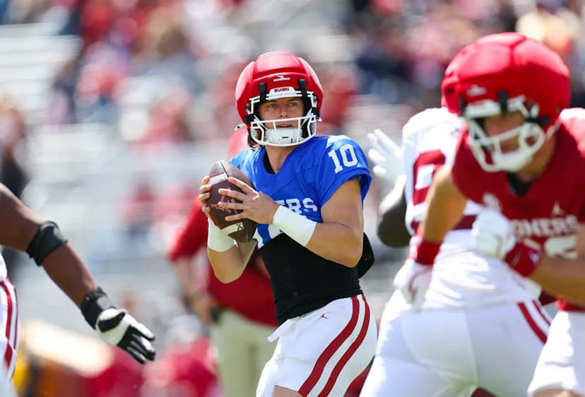 Mateer Leads Team Red to Dominant Spring Game Win