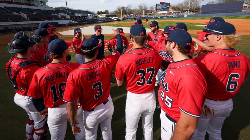Ole Miss Baseball Blanked by Florida in Tight Series Opener