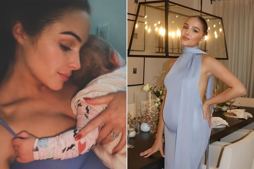 Culpo Cuddles Baby Colette Amid Second Pregnancy