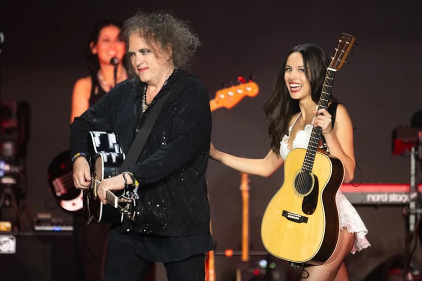 Rodrigo & Robert Smith Debut Haunting Duet Live