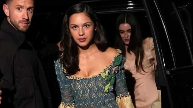 Olivia Rodrigo Dazzles in Plunging Met Gala After-Party Look