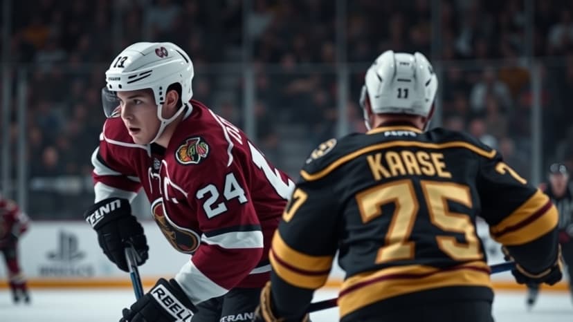 Olivier Dominates Reaves in Fierce NHL Tussle