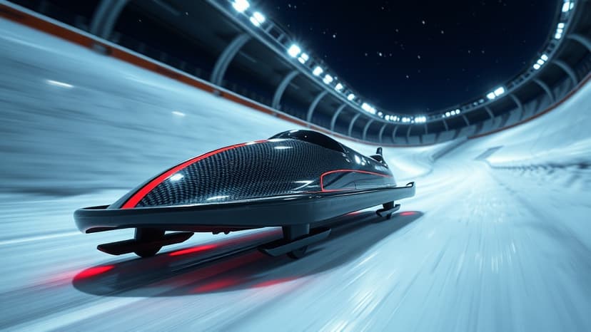 Weston Sets Track Record, Leads Skeleton at Olympics