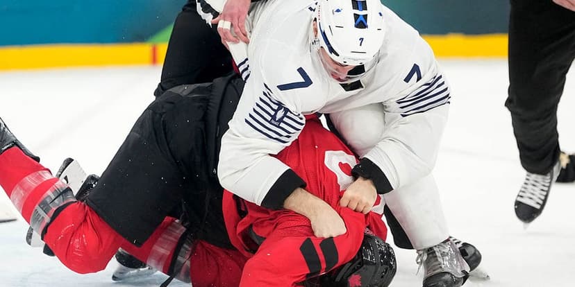 Olympics Hockey Player Suspended for Provocative Behavior