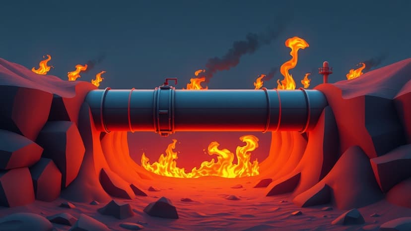 Omsk Gas Pipeline Fire Contained After Repair Mishap