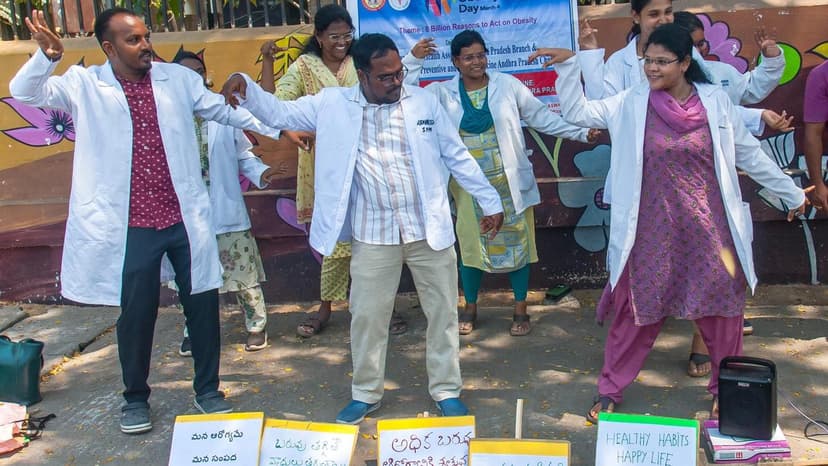 Ongole Fights Fat: World Obesity Day Event Hits Streets
