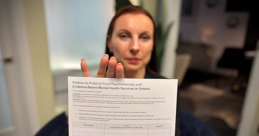 Ont. Psychotherapist Urges OHIP Mental Health Coverage
