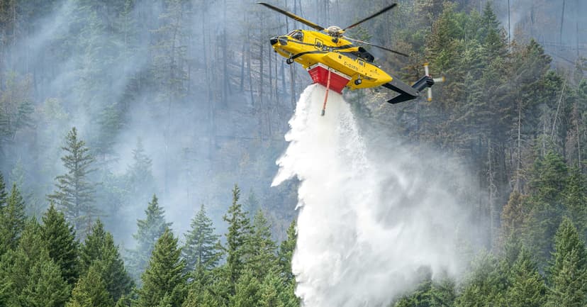 Ontario Invests C$650M in Wildfire Fighting Helicopters