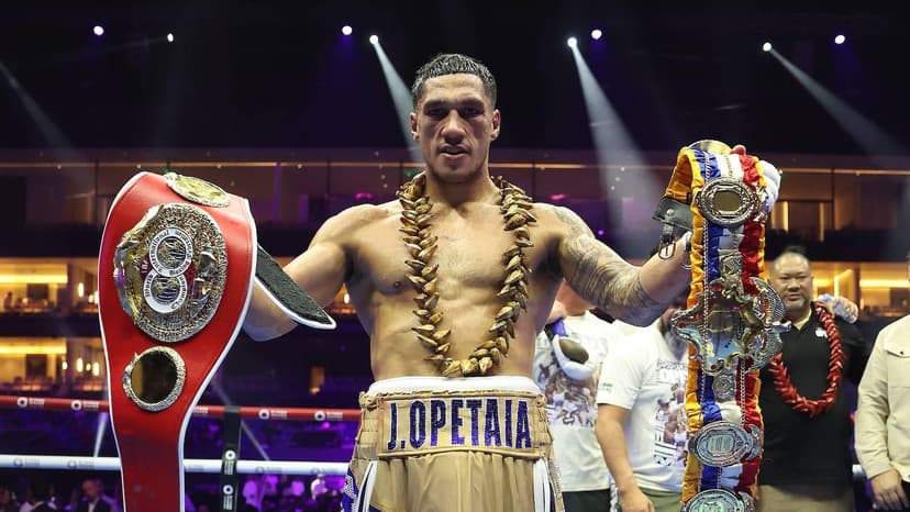 Undisputed Dream Alive: Opetaia's IBF Title Secured for Vegas Bout