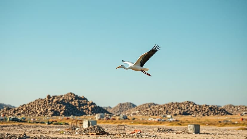 Oscar-Contending Film Captures Stork's Plight