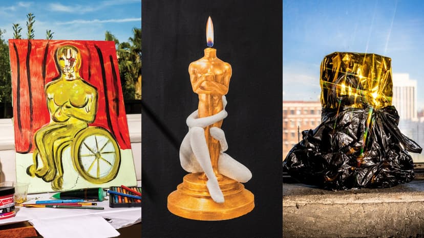 Artists Reimagine Oscar Statuette in Bold New Exhibit