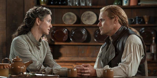 Jamie's jealousy flares over Claire's marriage to John Grey