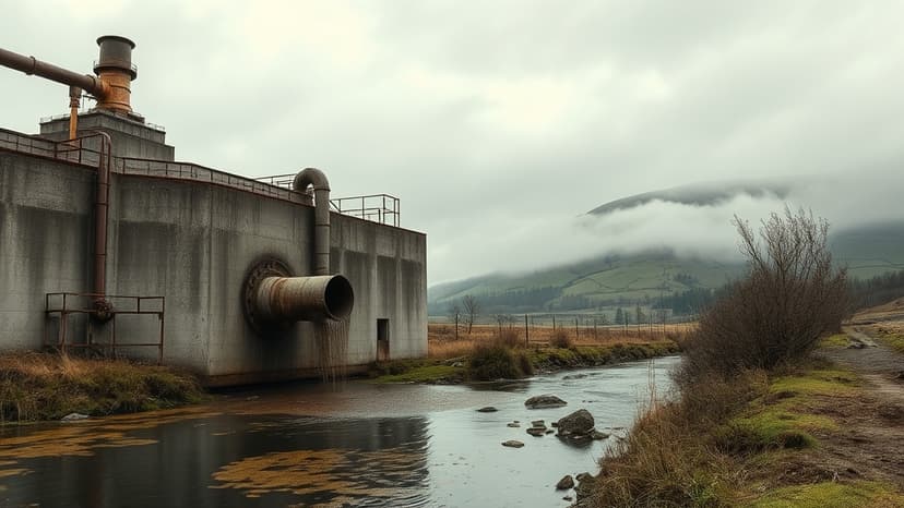 Sewage spills choke Oxfordshire brook