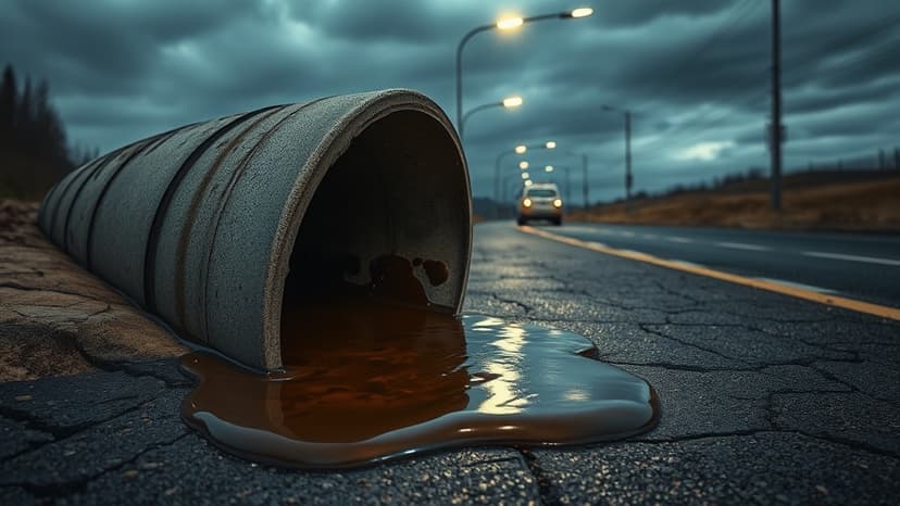 Village sewage leak: 2-year frustration boils over