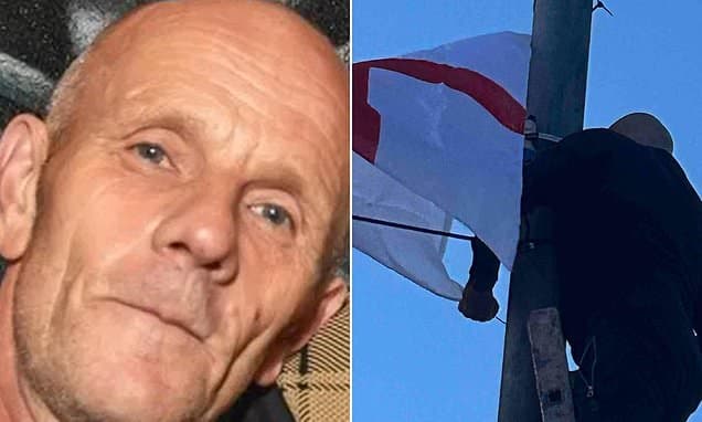 Union Flag Fall: Football Fan's Tragic Accident