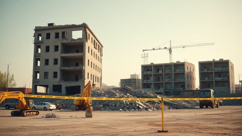 Paisley Demolition Site Accident: Man Critical