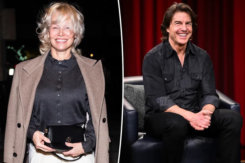 Pamela Anderson Sparks Rumors With Tom Cruise Romance