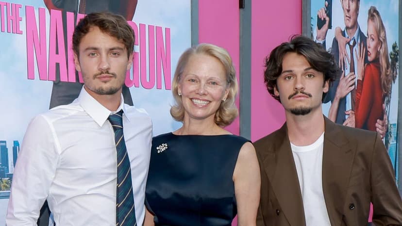 Pamela Anderson's Sons Star in Jacquemus Family Campaign