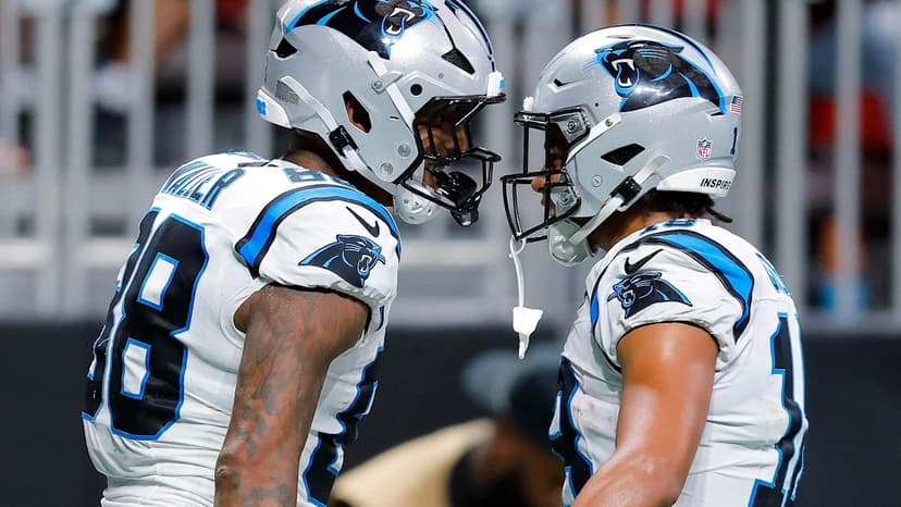 Panthers QB Young Shines, Receivers Impress
