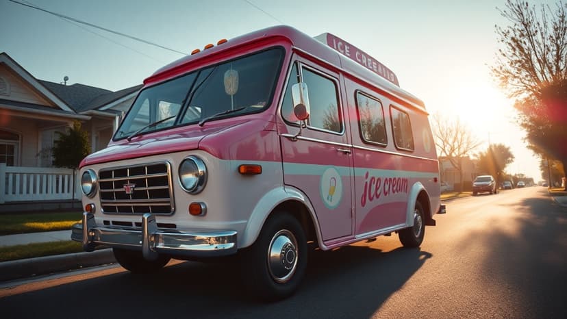Paramedic Sells Ice Cream for Mental Health Balance
